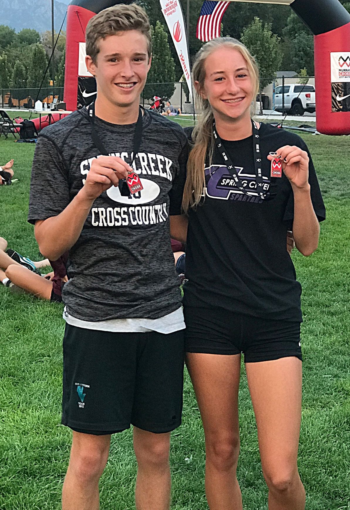 William Fallini-Haas and Rylie Lusk